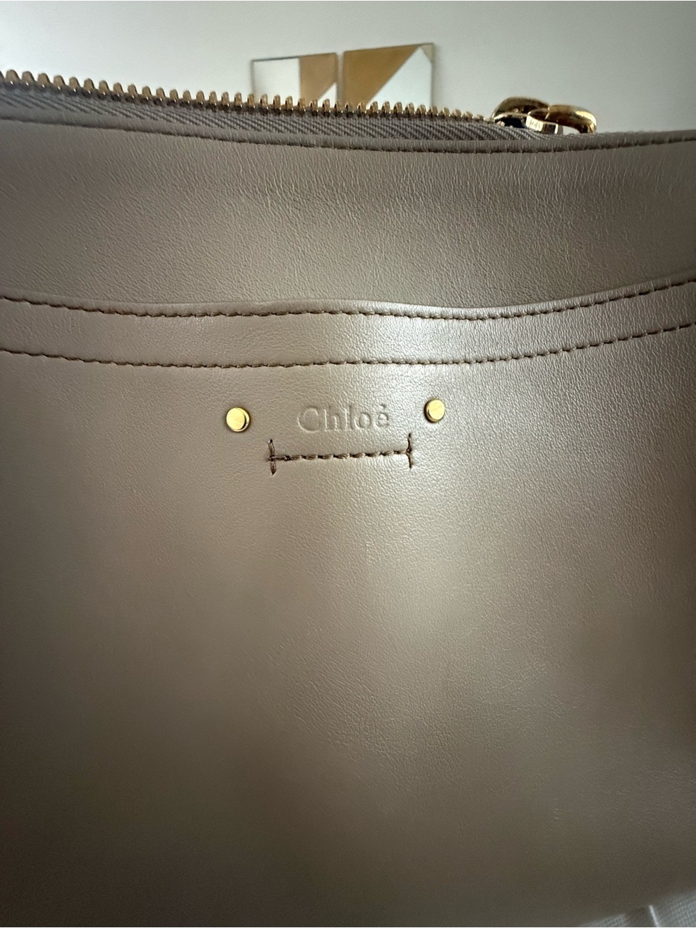 Chloe Roy Medium bag Leather Shoulder with Gold Hardware - Picture 4 of 16
